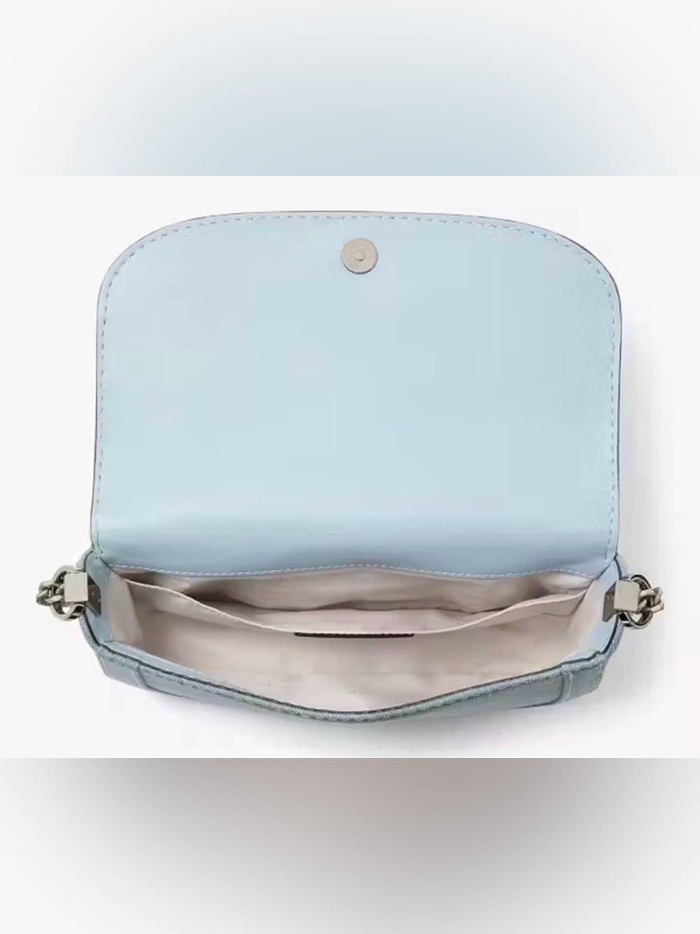 Kate Spade New York ♠️ Krista Denim Top-Handle Crossbody Bag NWOT 🌟 - Picture 5 of 8